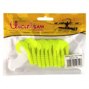 FISH SEASON Твистер Uncle Sam 5см 1,40г цвет 045 10шт