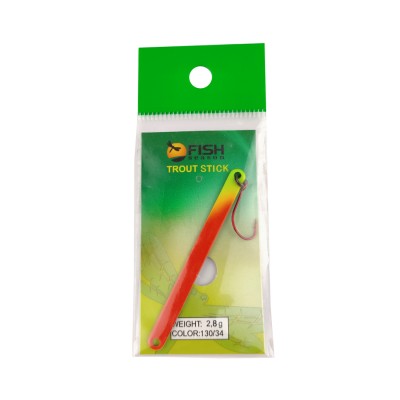 FISH SEASON Блесна Stick колеблющаяся 2,8г цвет 34