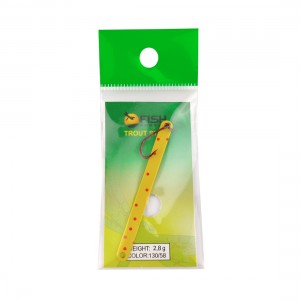 FISH SEASON Блесна Stick колеблющаяся 2,8г цвет 58