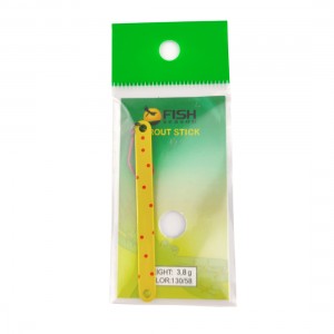 FISH SEASON Блесна Stick колеблющаяся 3,8г цвет 58