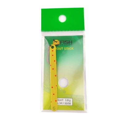 FISH SEASON Блесна Stick колеблющаяся 3,8г цвет 58