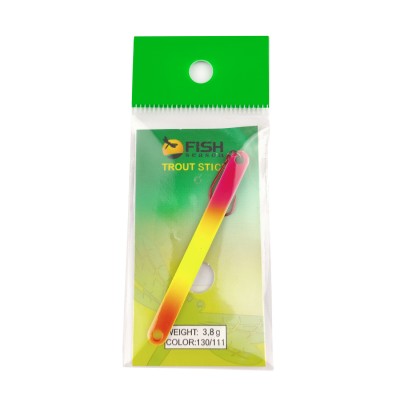 FISH SEASON Блесна Stick колеблющаяся 3,8г цвет 111