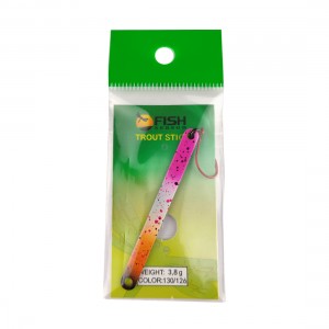 FISH SEASON Блесна Stick колеблющаяся 3,8г цвет 126