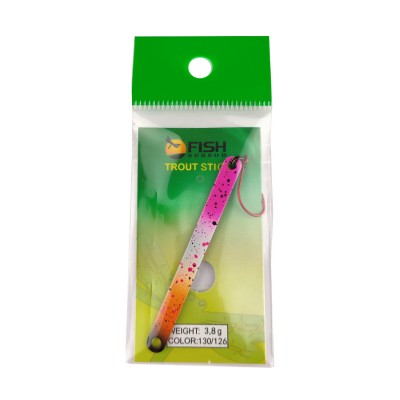 FISH SEASON Блесна Stick колеблющаяся 3,8г цвет 126