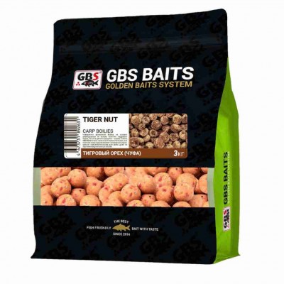 GBS Бойлы Тигровый Орех Чуфа 3кг 20мм
