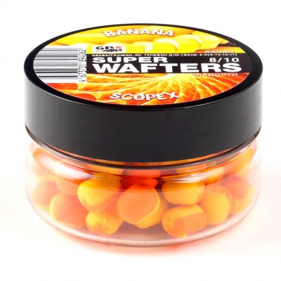 GBS Вафтерсы wafters Банан Скопекс 8x10мм
