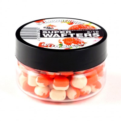 GBS Вафтерсы wafters Клубника со Сливками 8x10мм