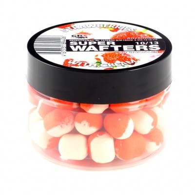 GBS Вафтерсы wafters Клубника со Сливками 10x13мм