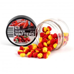GBS Вафтерсы wafters Креветка Клюква 8x10мм
