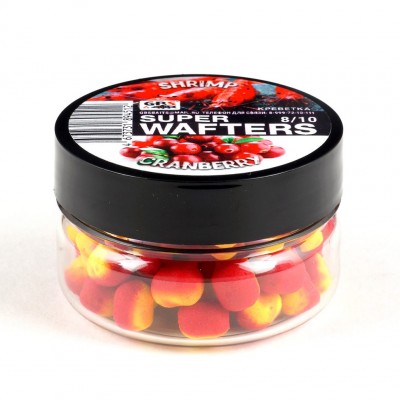 GBS Вафтерсы wafters Креветка Клюква 8x10мм