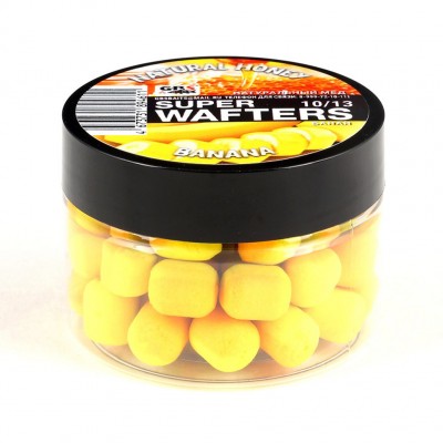 GBS Вафтерсы wafters Натуральный мед Банан 10x13мм