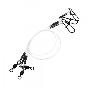 NAMAZU Поводок флюорокарбон d0,40мм L20см test8кг