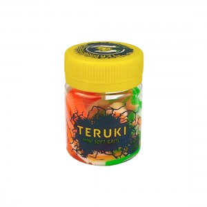 TERUKI Приманка Lybra Stretch 65мм сыр 2,4г зеленый/белый/оранжевый