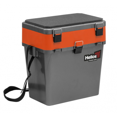 HELIOS Ящик зимний серый/оранжевый