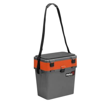 HELIOS Ящик зимний серый/оранжевый