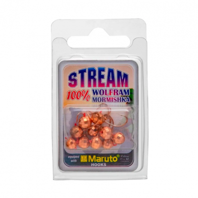 HELIOS Мормышка вольф Шар с отв мелк гр 3,0мм 0,26г с кемб Cu