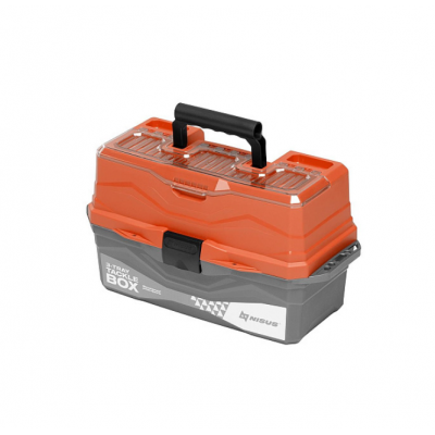 NISUS Ящик для снастей Tackle Box трехполочный оранжевый