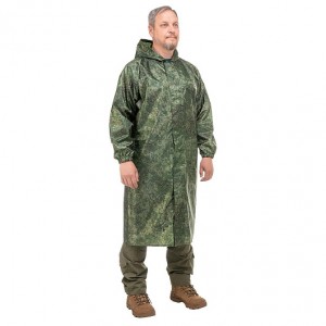 Плащ ветровлагозащитный КМФ Цифра PU 5000 р.48 (T-PL-VVZ-PU 5000-M-001) Helios