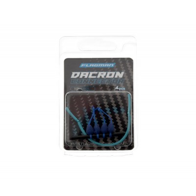 FLAGMAN Коннектор для штекера Dacron Connector синий L 6х8мм