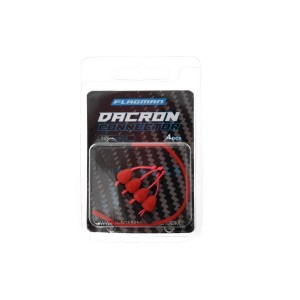 FLAGMAN Коннектор для штекера Dacron Connector красный XL 7х9мм