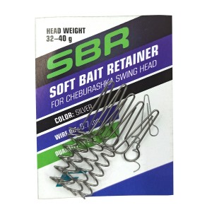 FLAGMAN Скоба-штопор Soft Bait Retainer для разборного грузила 0.7мм 32-40г 5шт