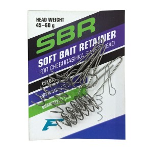 FLAGMAN Скоба-штопор Soft Bait Retainer для разборного грузила 0.7мм 45-60г 5шт