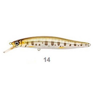 ISSEI Воблер G.C. Minnow 89-SP 89мм цвет 14 Суспендр