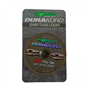 KORDA Шок-лидер Dura Kord Dyneema Spliceable Leader 65lb 15м