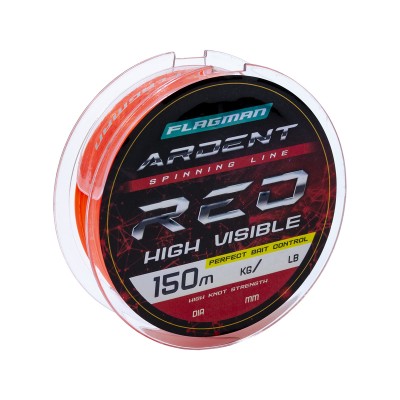 FLAGMAN Леска Ardent Red 150м 0,40мм 19,1кг/42,1lb