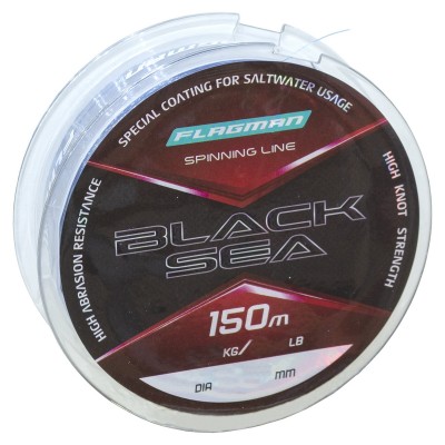 FLAGMAN Леска Black Sea Spinning Line 150м 0,25мм 8,4кг