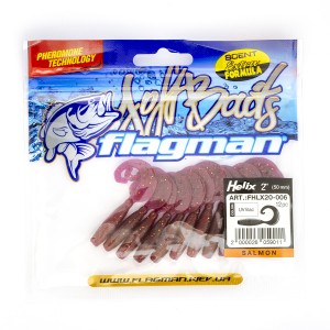 FLAGMAN Твистер Helix 2" #006 UV lilac 5см 12шт