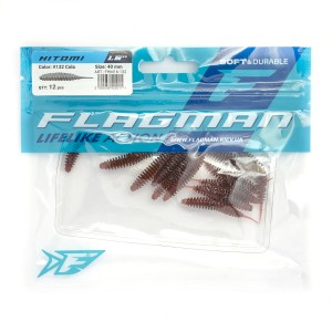 FLAGMAN Слаг Hitomi 1.6" #132 Cola 4см 12шт