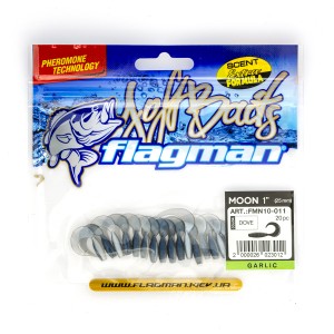 FLAGMAN Твистер Moon 1" #011 Dove 2.5см 20шт