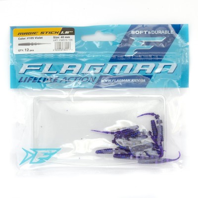 FLAGMAN Слаг Magic Stick 1,6" #105 Violet 4см 12шт