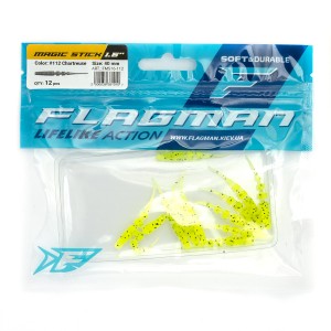 FLAGMAN Слаг Magic Stick 1.6" #112 Chartreuse 4см 12шт