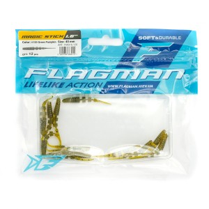 FLAGMAN Слаг Magic Stick 1.6" #120 Green Pumpkin 4см 12шт