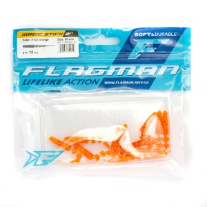 FLAGMAN Слаг Magic Stick 2" #102 Orange 5см 10шт