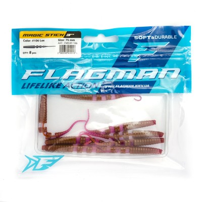 FLAGMAN Слаг Magic Stick 3" #106 Lox 7,5см 8шт