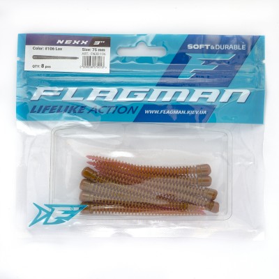 FLAGMAN Слаг Nexx 3" #106 Lox 7,5см 8шт