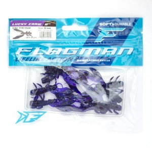 FLAGMAN Рак Lucky Craw 2.0" #105 Violet 5см 8шт