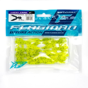 FLAGMAN Рак Lucky Craw 2.0" #112 Chartreuse 5см 8шт