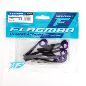 FLAGMAN Твистер Striker 2.5'' #105 Violet 6.2см 8шт