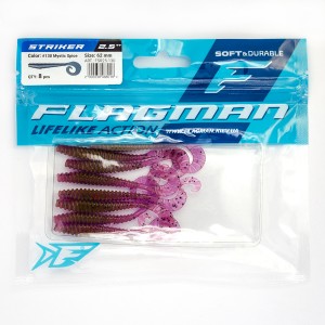 FLAGMAN Твистер Striker 2.5'' #130 Mistic Spice 6.2см 8шт