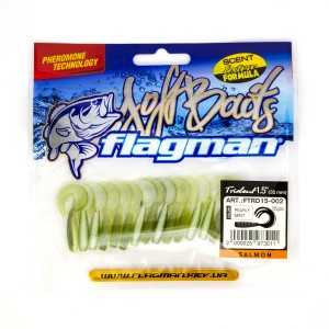 FLAGMAN Твистер Trident 1.5" Pearly mint 3.8см 15шт