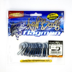 FLAGMAN Твистер Trident 1.5" Dove 3.8см 15шт