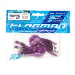 FLAGMAN Твистер TT-Grub 2.5'' #130 Mistic Spice 6.2см 8шт