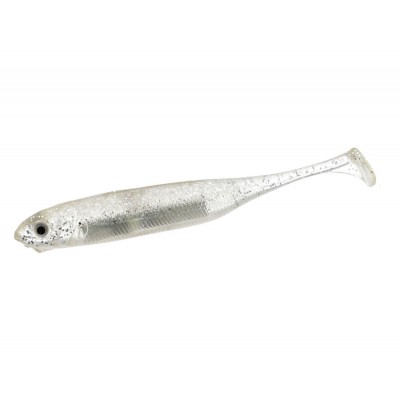 FLAGMAN Виброхвост Real Shad 3,5" White Phantom Macrell 8,7см 5шт