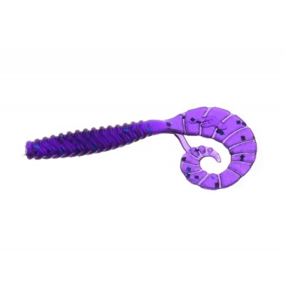 FLAGMAN Твистер TT-Grub 1,4'' #105 Violet 3,5см 12шт