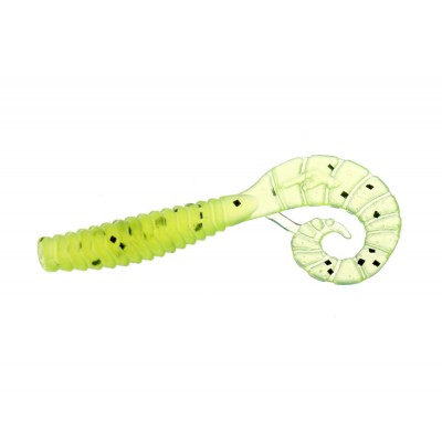 FLAGMAN Твистер TT-Grub 1,4'' #112 Chartreuse 3,5см 12шт