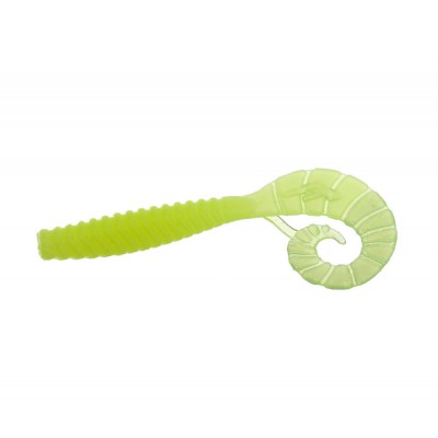 FLAGMAN Твистер TT-Grub 1,4'' #127 Lime Chartreuse 3,5см 12шт